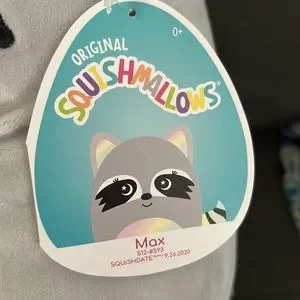 Squishmallows | Toys | Squishmallow Max The Raccoon 2 Inch | Poshmark
